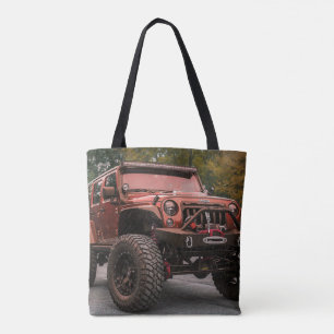 Bolso De Tela Vehículo Utilitario Deportivo Pimped Marrón en un