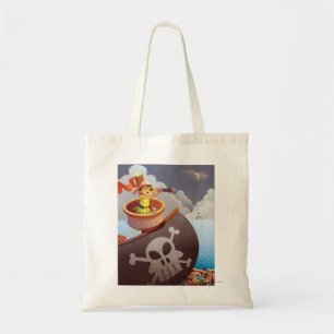 Bolso De Tela Vela con piratas