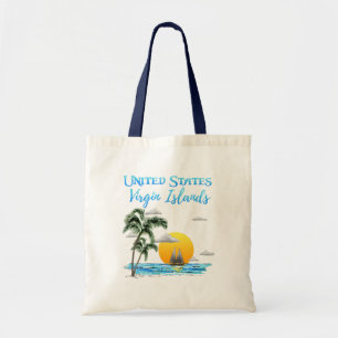 Bolso De Tela Vela Islas Vírgenes de Estados Unidos