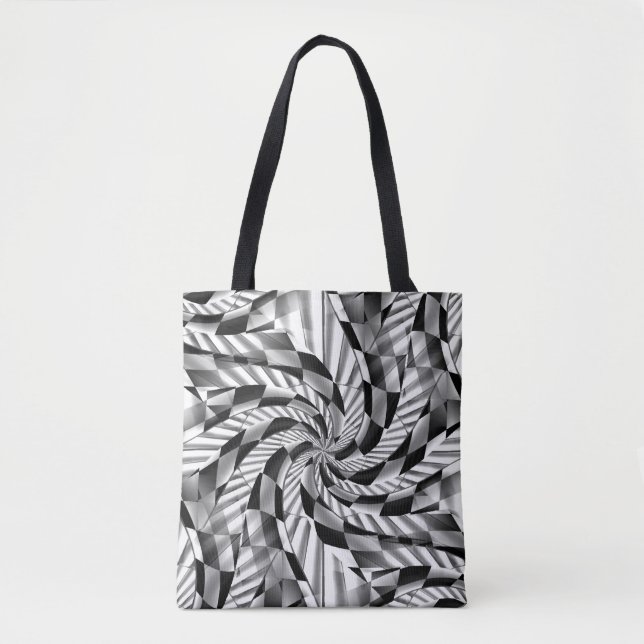 Bolso De Tela Vela plateada... (Anverso)