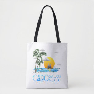 Bolso De Tela Vela tropical Cabo San Lucas México