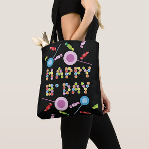 Bolso De Tela Velas de bienvenida de cumpleaños