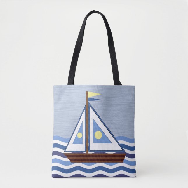 Bolso De Tela Velero (Anverso)
