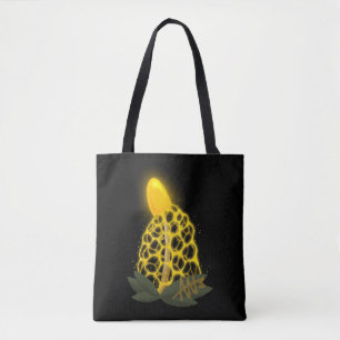 Bolso De Tela Velo mágico de novia hongo amarillo espárrago
