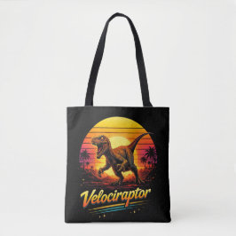 Bolso De Tela Velociraptor
