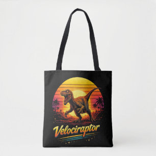 Bolso De Tela Velociraptor