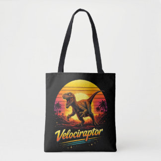 Bolso De Tela Velociraptor