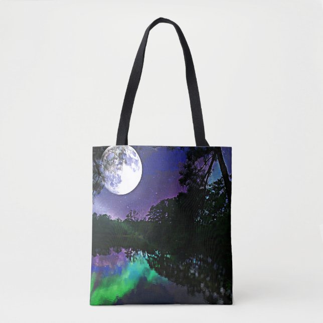 Bolso De Tela Velvet Night (Anverso)