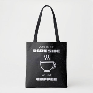Bolso De Tela Ven a la orilla del sol, tenemos café