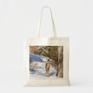 Bolso De Tela Venado de Cola Blanca Mirándote