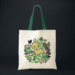 Bolso De Tela Venado en bosque -verde<br><div class="desc">Cerveza en el bosque.</div>