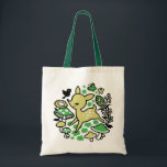 Bolso De Tela Venado en bosque -verde<br><div class="desc">Cerveza en el bosque.</div>