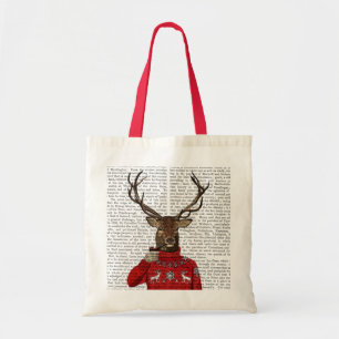 Bolso De Tela Venado en suéter 2