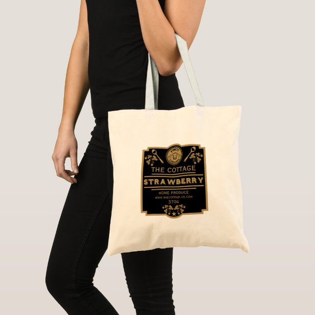 Bolso De Tela Vendedor de mermelada de fresa (Anverso (producto))