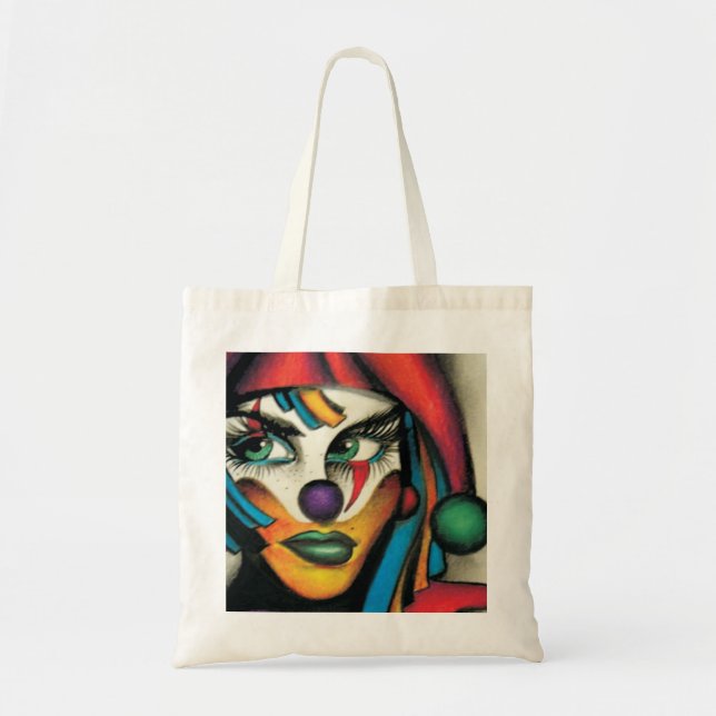 Bolso De Tela Venecia el payaso (Frente)