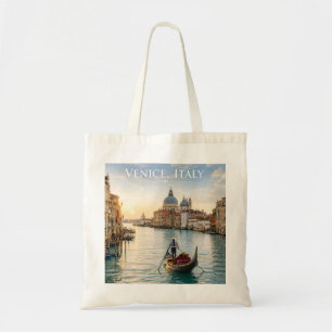 Bolso De Tela Venecia Italia Gran Canal góndola Atardecer