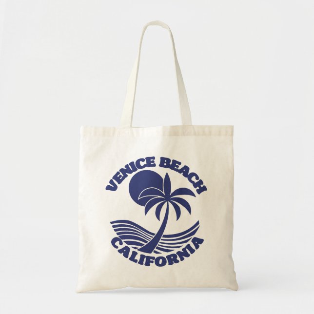 Bolso De Tela Venice Beach California (Frente)