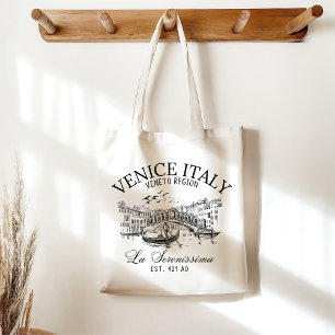 Bolso De Tela Venice Italy, Beautiful Vintage Landscape