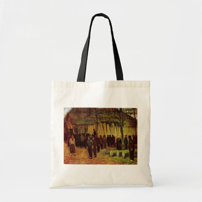 Bolso De Tela Venta de madera por Vincent van Gogh (Frente)