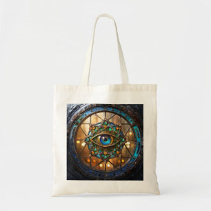 Bolso De Tela Ventana de ojo de buey rústica Tercer Ojo
