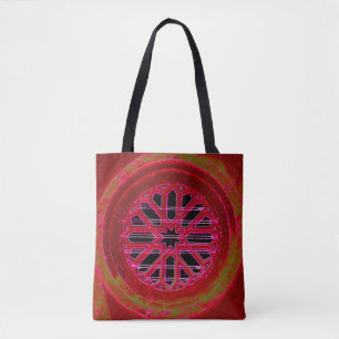 Bolso De Tela ventana irlandesa medieval de la iglesia