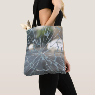 Bolso De Tela ventana rota