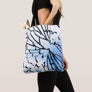 Bolso De Tela ventana rota