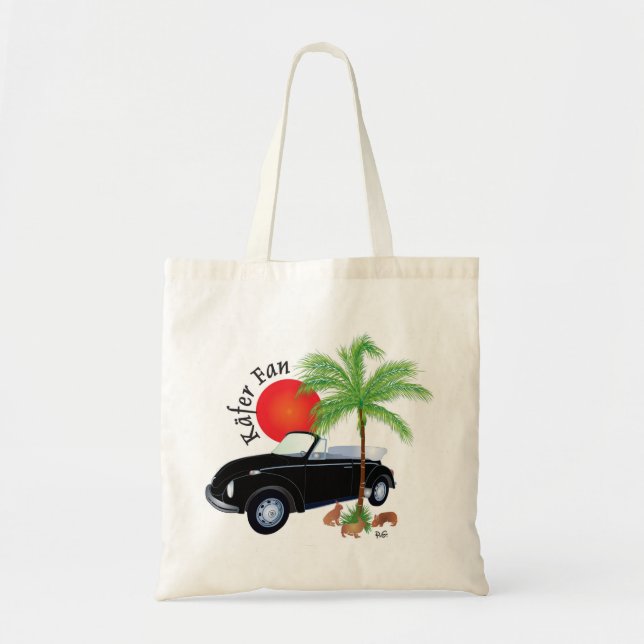 Bolso De Tela Ventilador de Käfer Cabrio - Tasche (Frente)