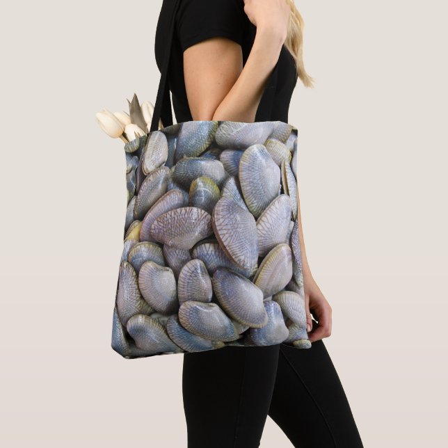 Bolso De Tela Venus Clam [ห อ ย ล ย] (Detalle)