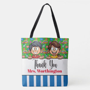 Bolso De Tela Ver Atrás - Tote