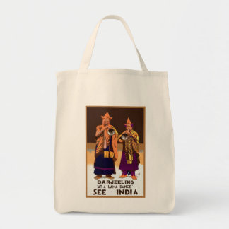 Bolso De Tela Ver India ~ Darleeling
