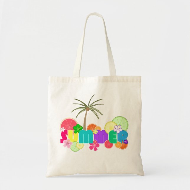 Bolso De Tela Verano (Frente)