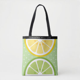 Bolso De Tela Verano de frutas tropicales en rodajas personaliza
