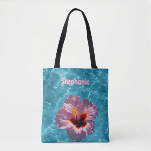 Bolso De Tela Verano de Hibiscus