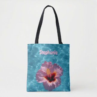 Bolso De Tela Verano de Hibiscus
