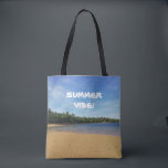 Bolso De Tela Verano de la isla Jomalig<br><div class="desc">Obtén esa onda de calor y vibración de verano con esta linda y fresca bolsa de tetas con la arena dorada de la isla de Jomalig,  Filipinas.</div>