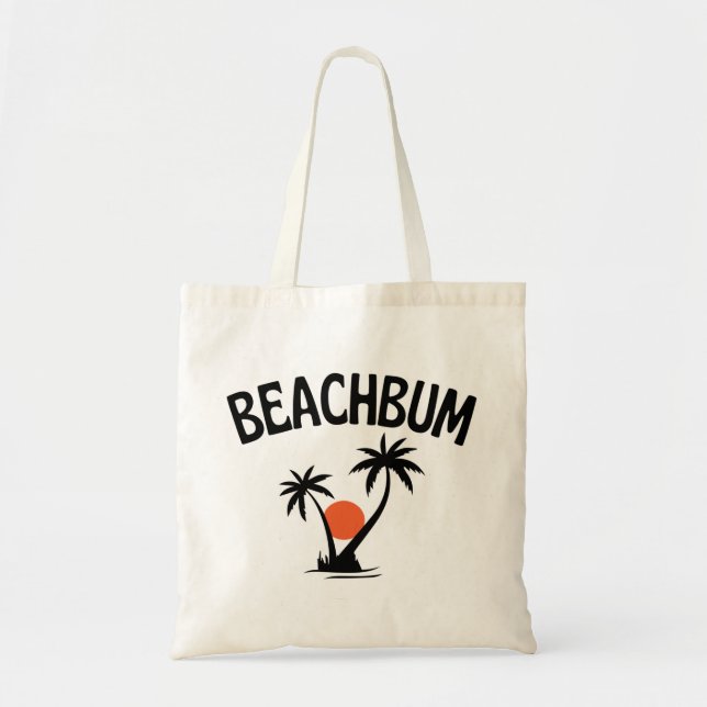 Bolso De Tela Verano de playa (Frente)