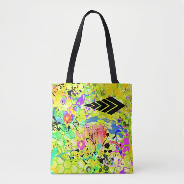 Bolso De Tela Verano del graffiti (Anverso)
