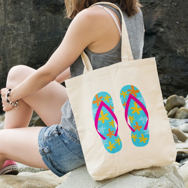 Bolso De Tela Verano Flip Flops (Subido por el creador)