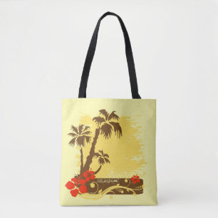 Bolso De Tela Verano tropical