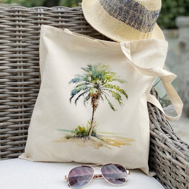 Bolso De Tela Verano tropical del mar de las palmeras (Subido por el creador)