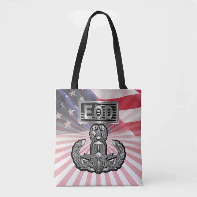 Bolso De Tela "Verdadera EOD de maestro negro" (Anverso)