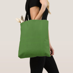 Bolso De Tela Verde Afortunado