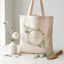 Verde botánico personalizado en oro