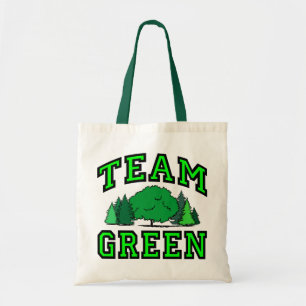 Bolso De Tela Verde del equipo