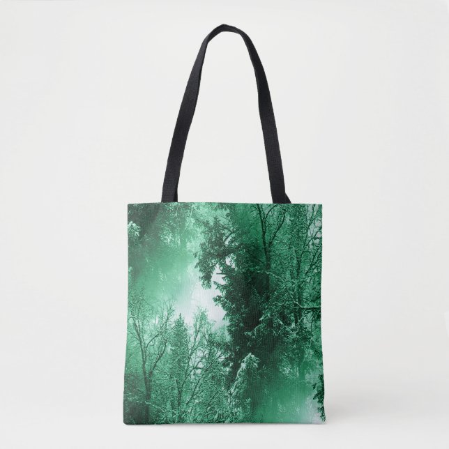 Bolso De Tela Verde del invierno… (Anverso)