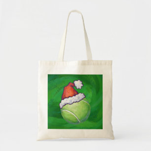 Bolso De Tela Verde del navidad de la pelota de tenis