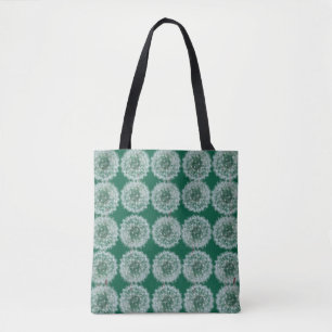 Bolso De Tela Verde orgánico,