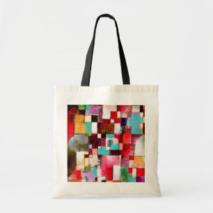 Bolso De Tela Verde Rojo y Violeta, Paul Klee