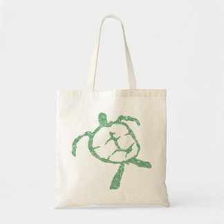 Bolso De Tela verde tortuga